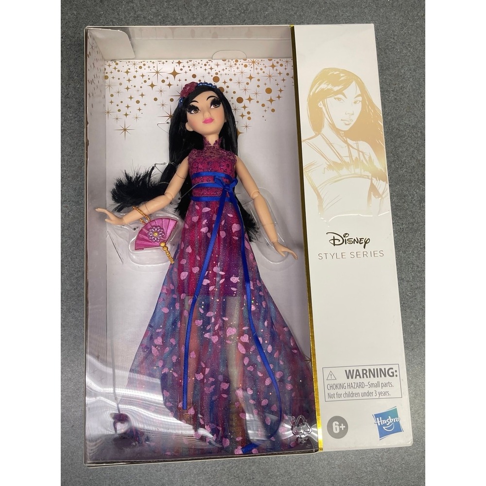 Hasbro Disney Style Series Mulan 11" Fashion Doll In Contemporary Style Dress
